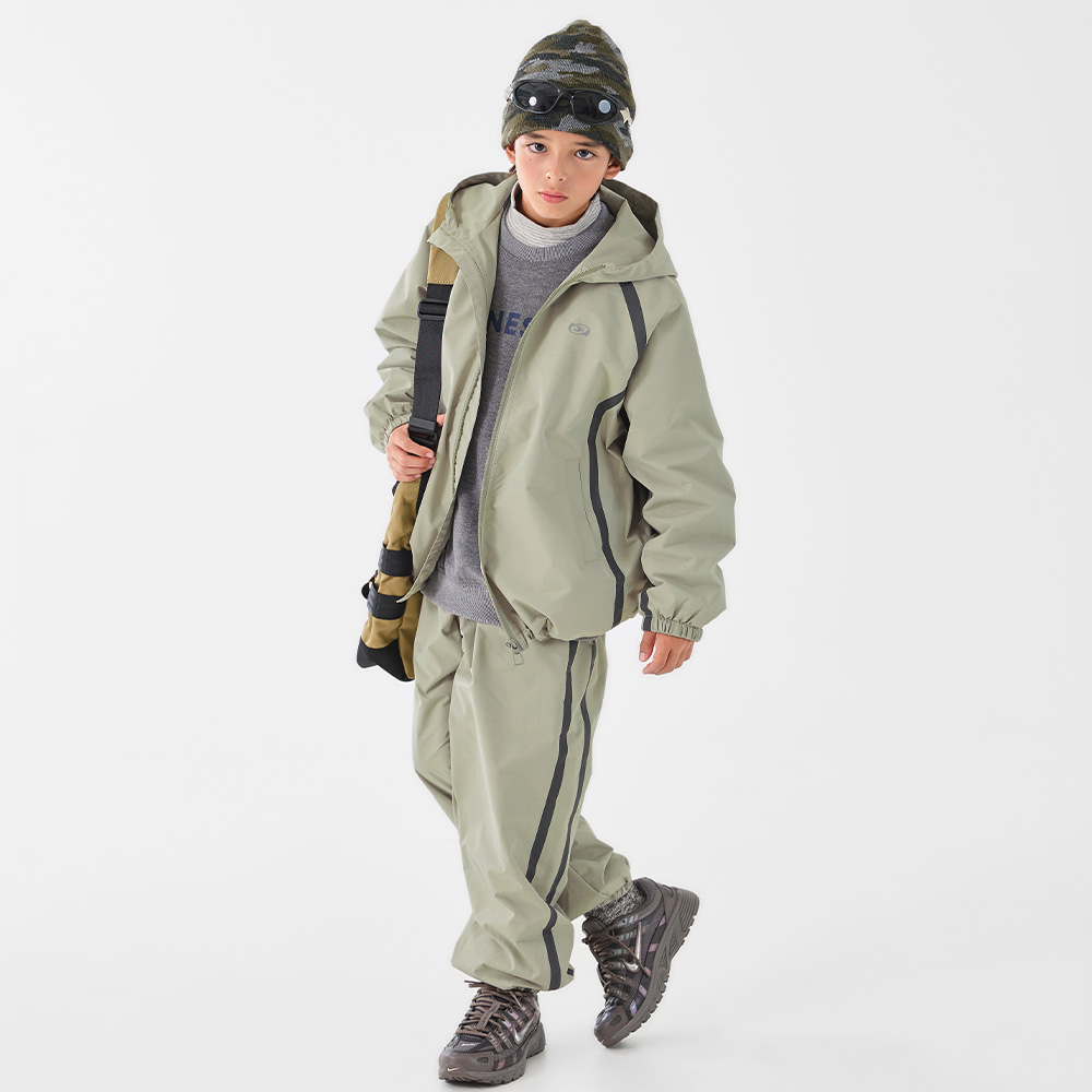 Jika Woven Fleece Zip-Up Set (Size 9-23)