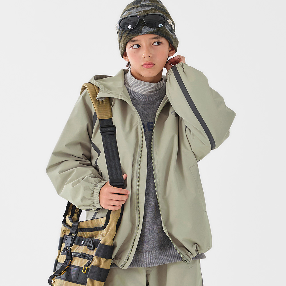 Jika Woven Fleece Zip-Up Set (Size 9-23)