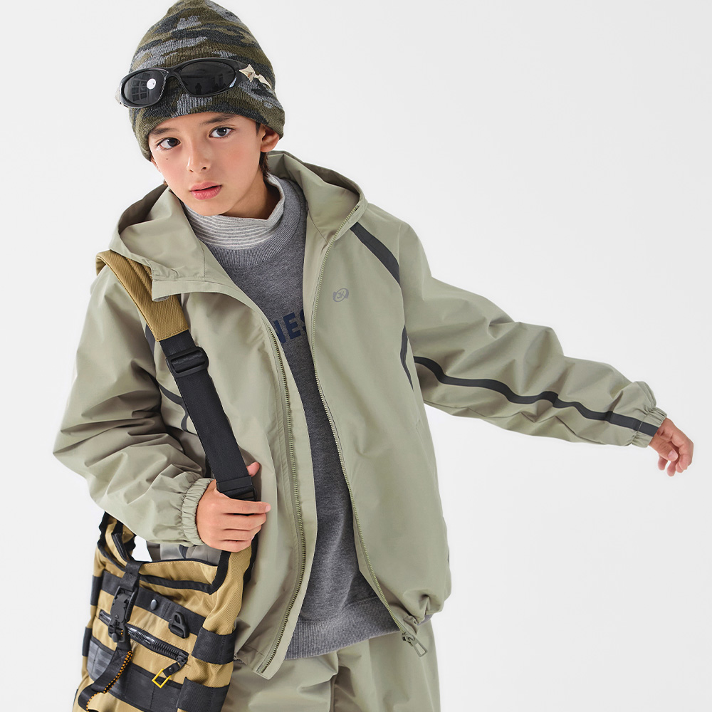 Jika Woven Fleece Zip-Up Set (Size 9-23)