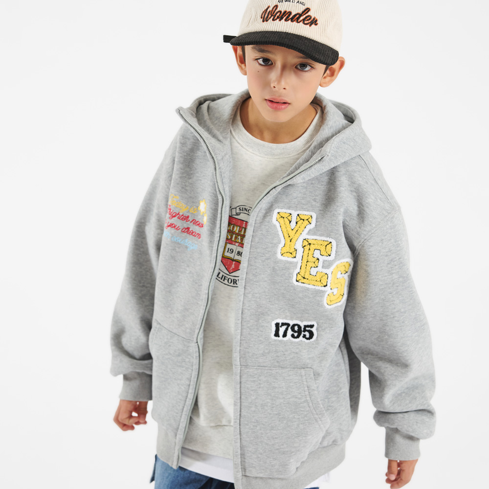 Dumbi Hooded Zip-up (Size 9-23)