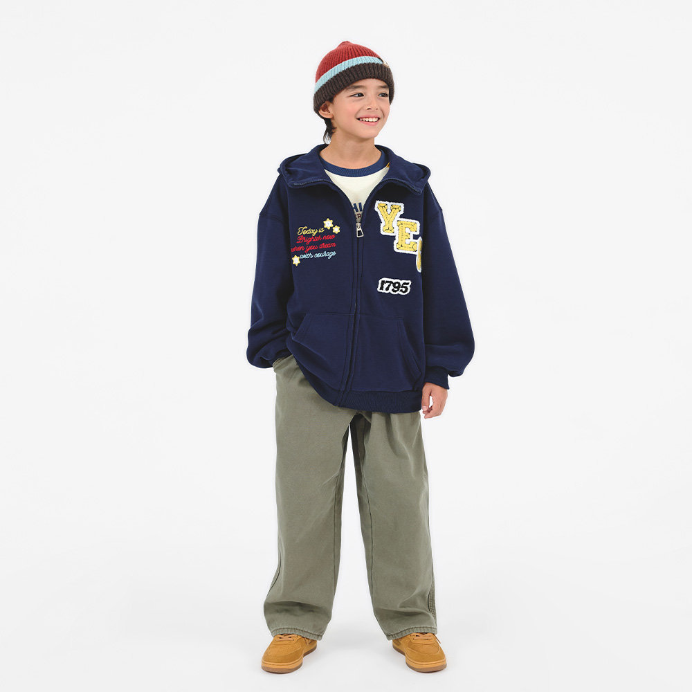 Dumbi Hooded Zip-up (Size 9-23)