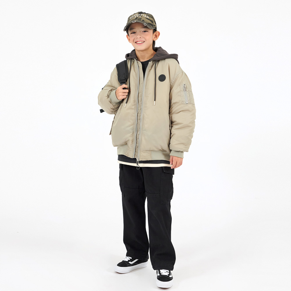 Much padding flight jacket (size 9-23)