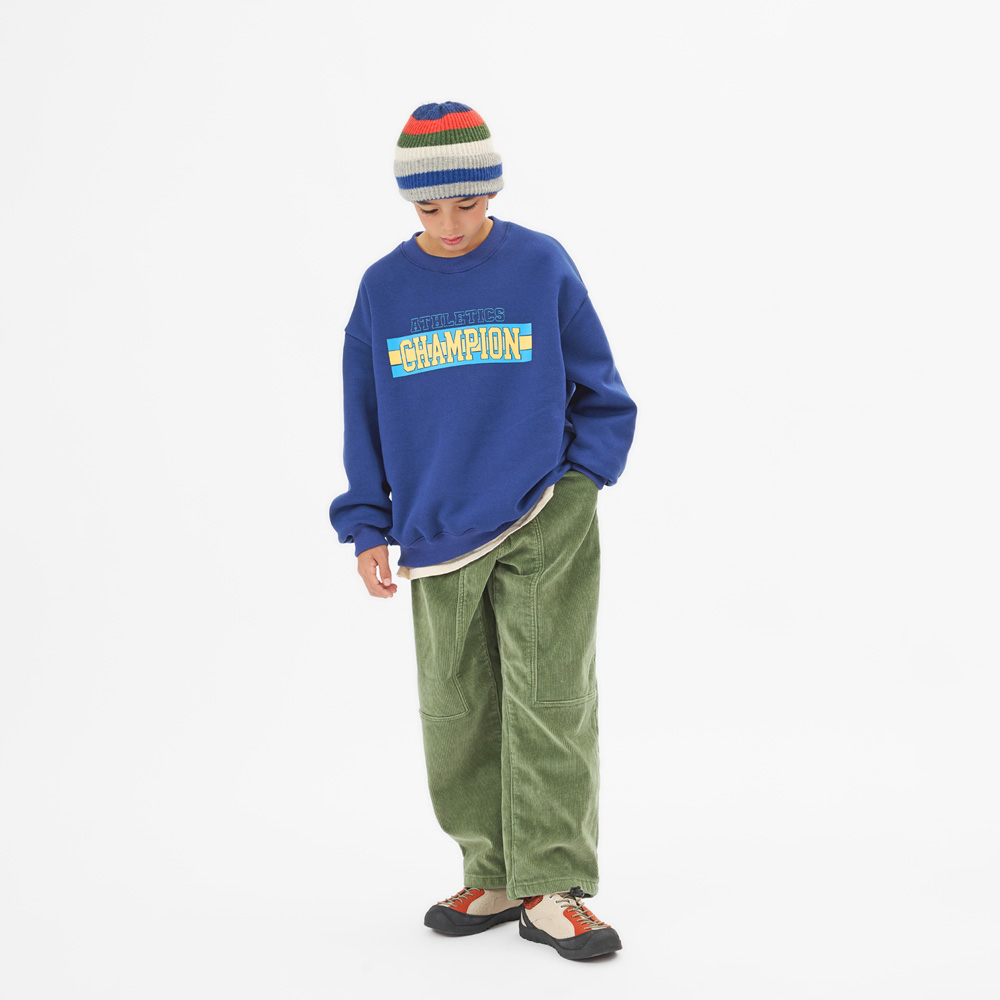 Athletic fleece t-shirt (sizes 9-23)