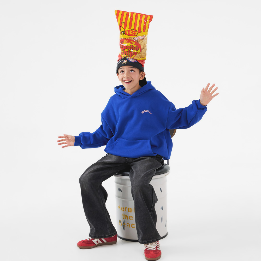 Jutogimo Hooded Man-to-Man (Size 9-23)