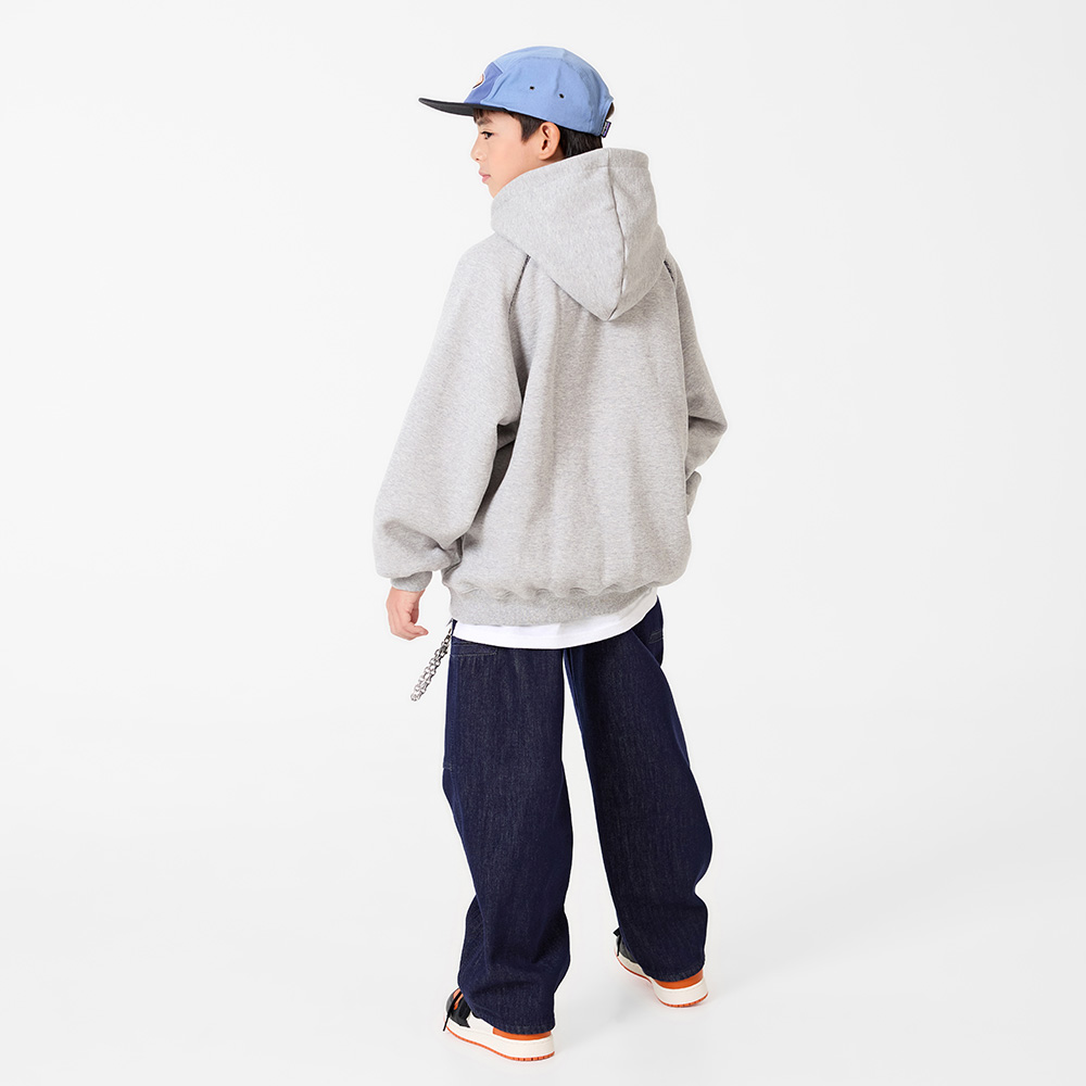 Tortoiseshell Hooded Man-to-Man (Size 9-23)