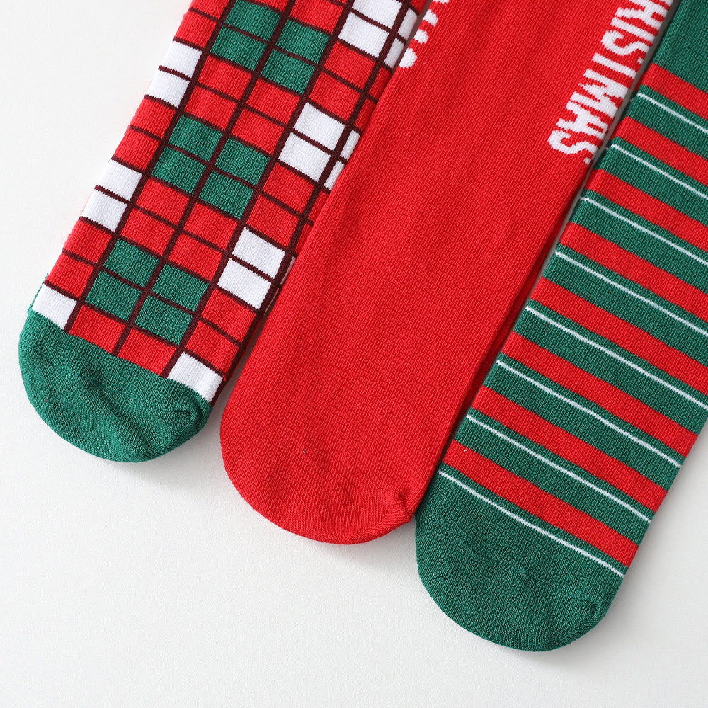 Class Check Socks 3-Piece Set