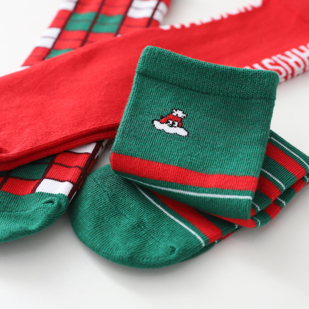 Class Check Socks 3-Piece Set