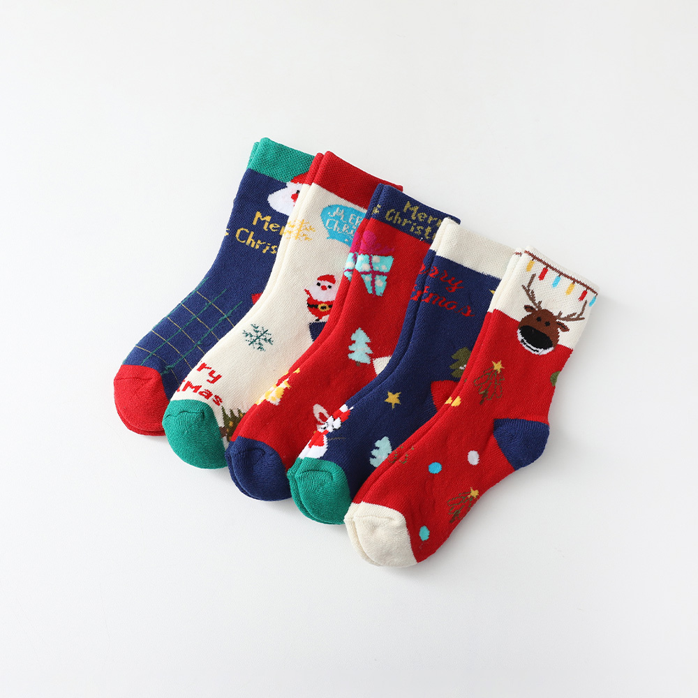 XMAS Socks 5-piece set