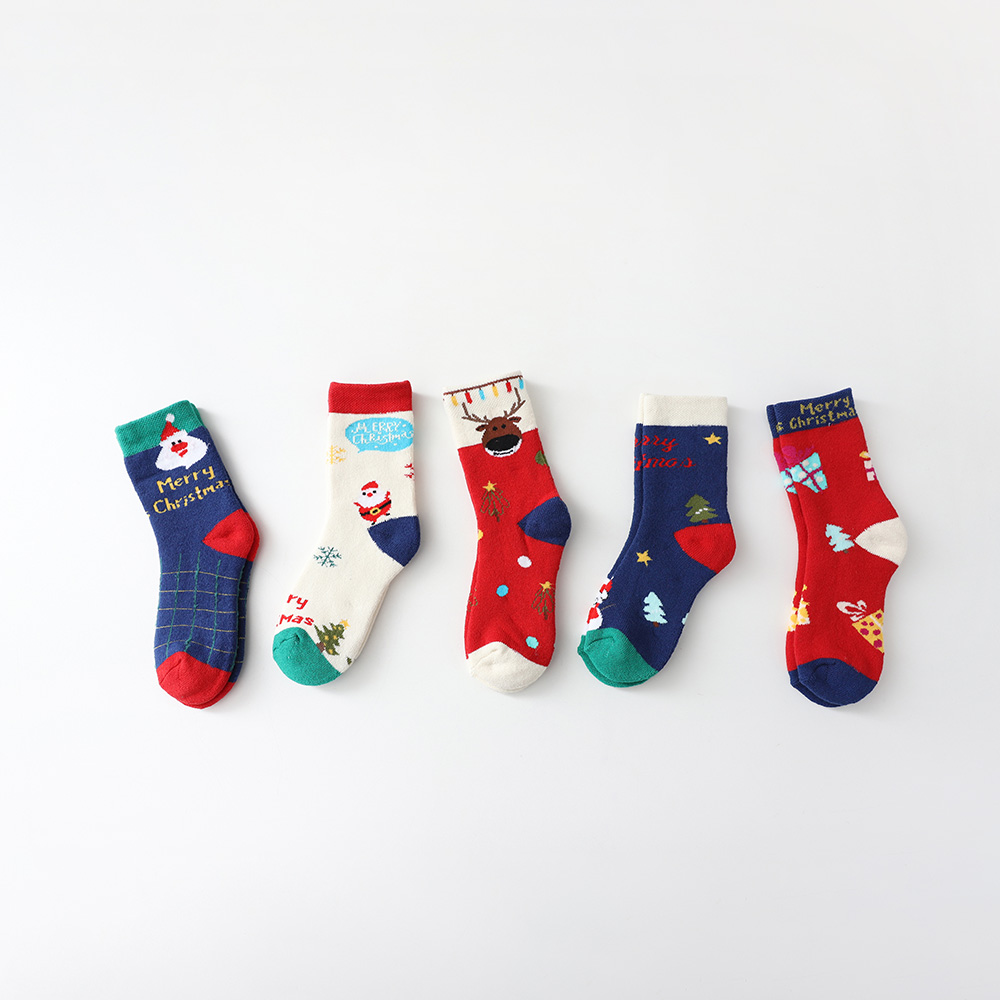 XMAS Socks 5-piece set