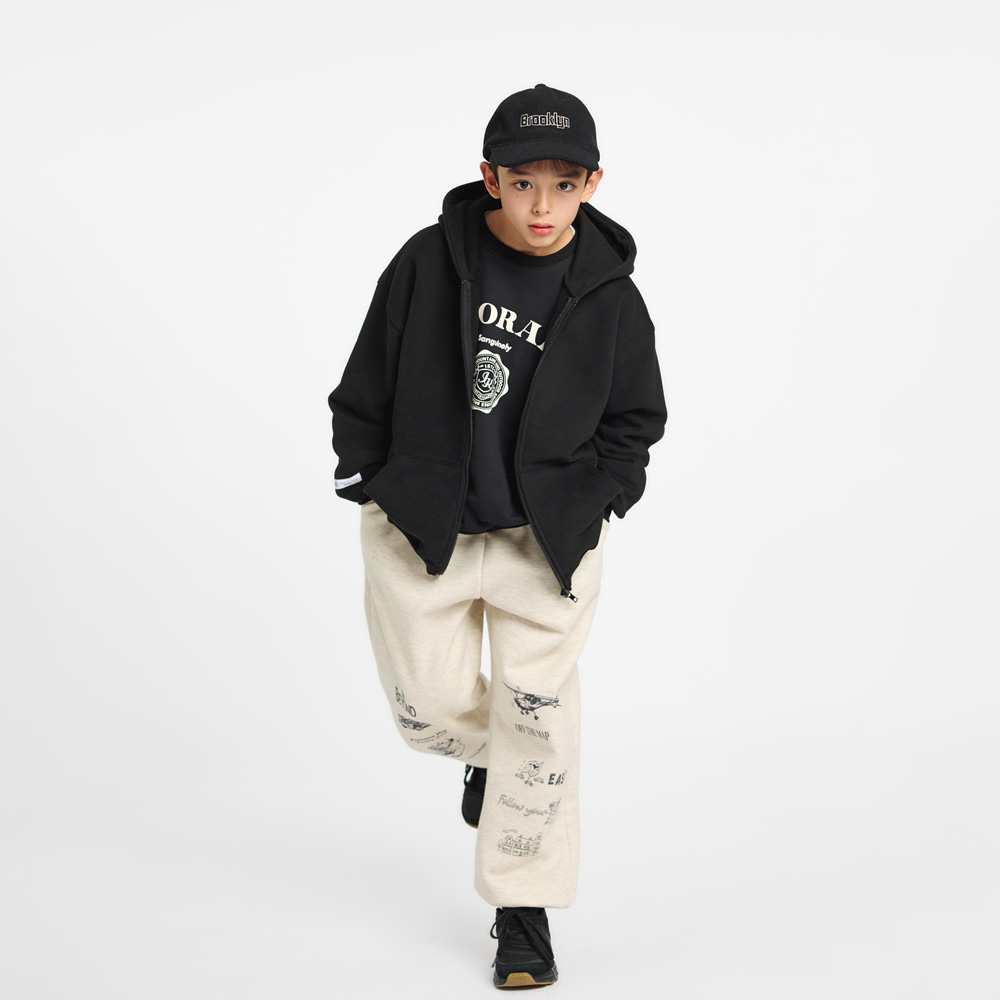 Cowhide imitation jogger pants (sizes 9-23)