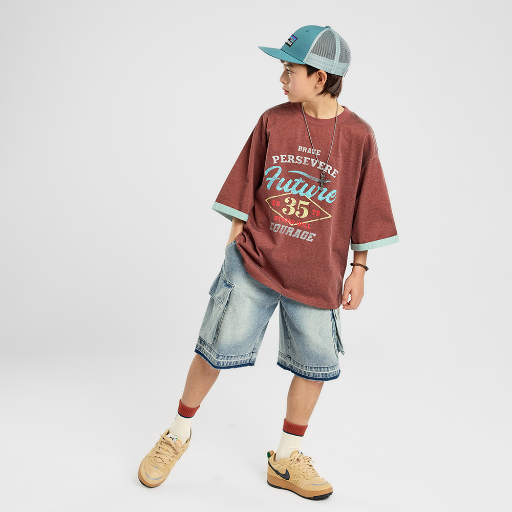 Tarin Denim Half Pants (Size 11-23)