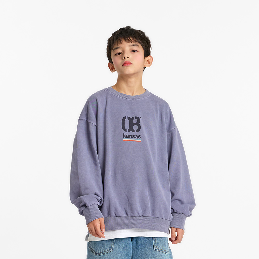 Kansas Pigment Man to Man (Size 11-23)