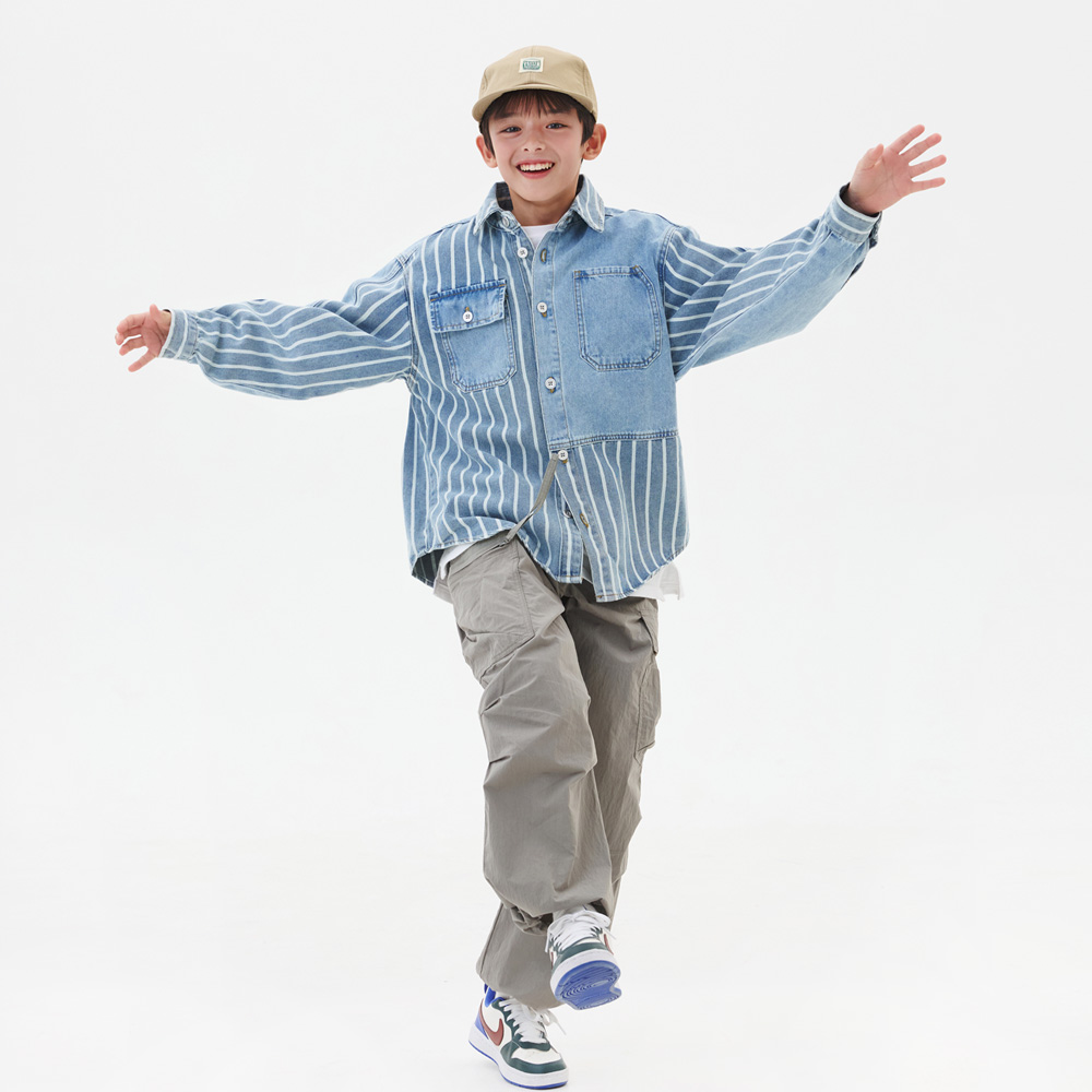  Macadam Denim Shirt Jacket (Size 11-23)