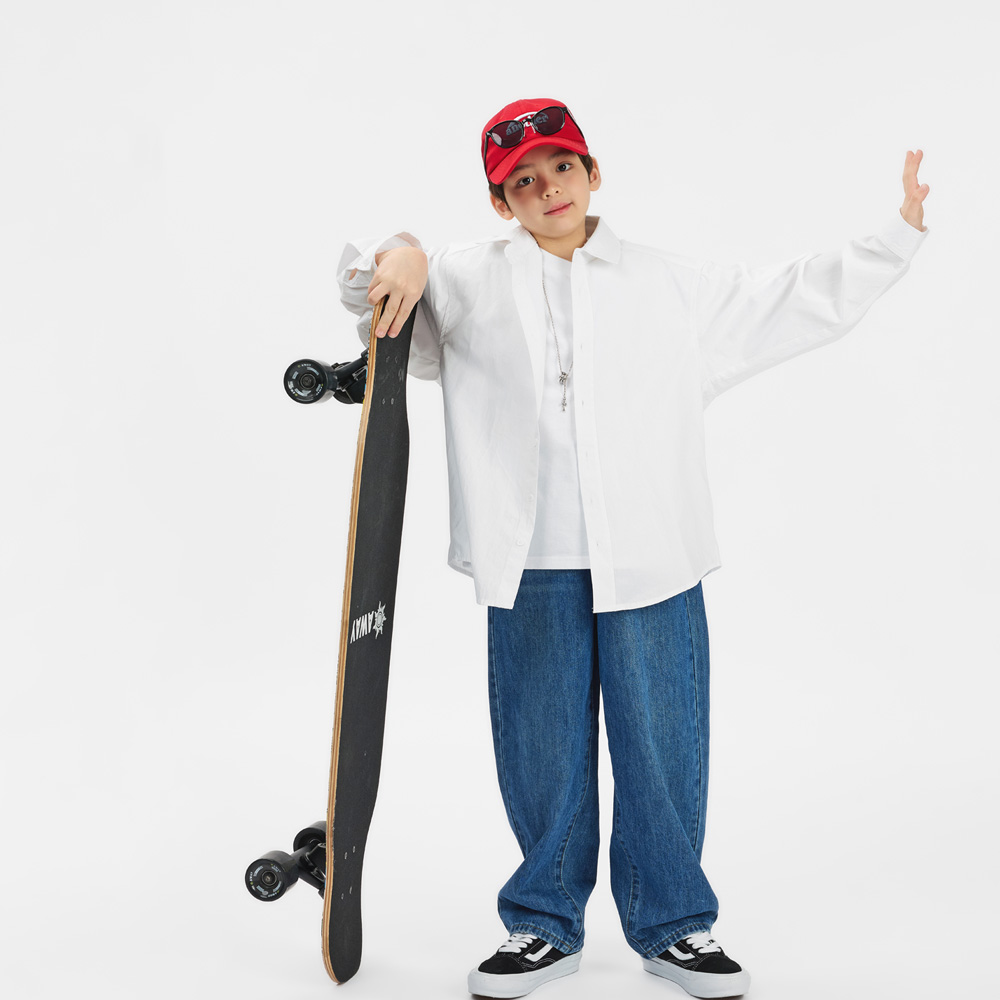 Homage embroidery shirt (sizes 11-23)