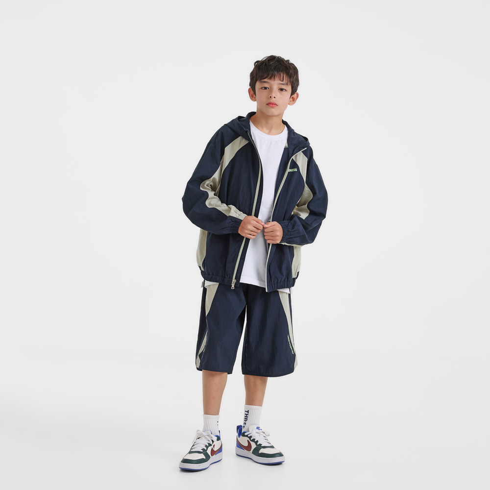 Elf Woven Zip-up Set (Size 11-23)