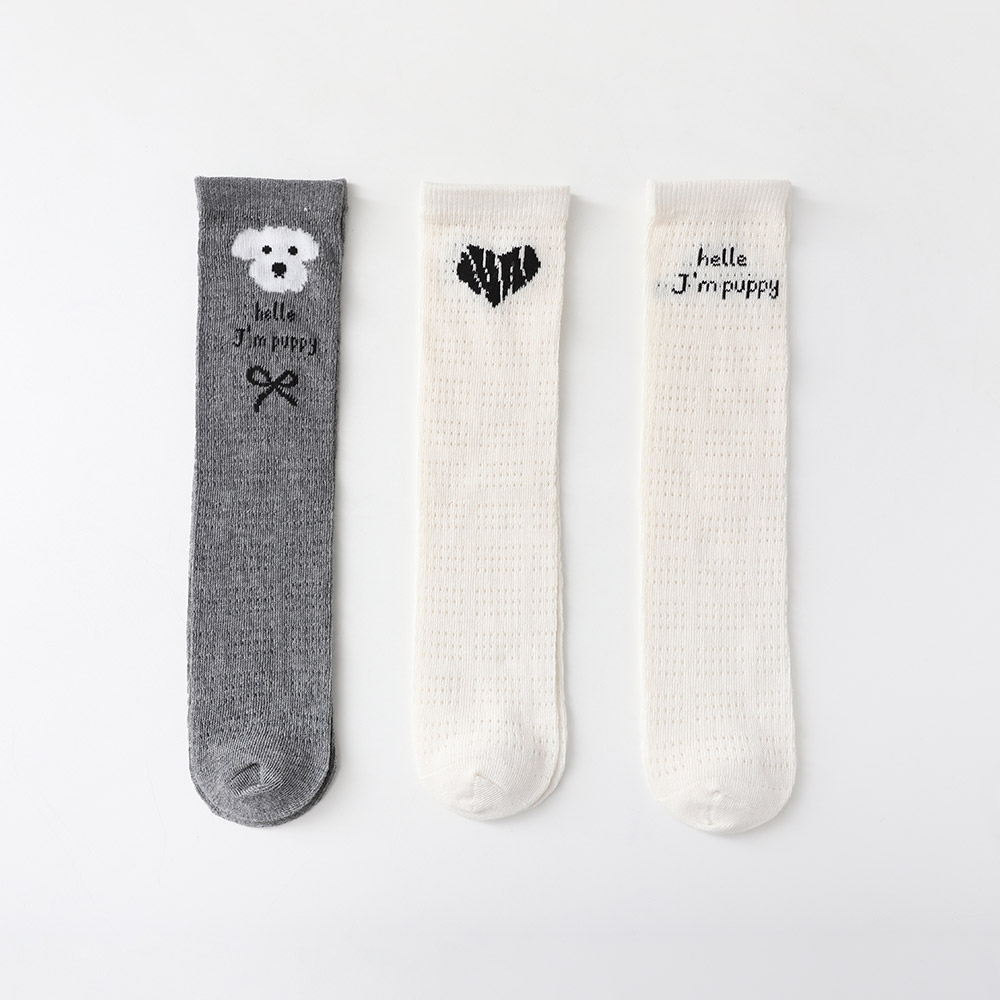 Hello Puppy Socks 3-piece set